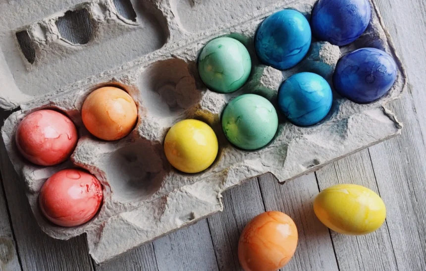 10 лесни начина да боядисаме великденските яйца