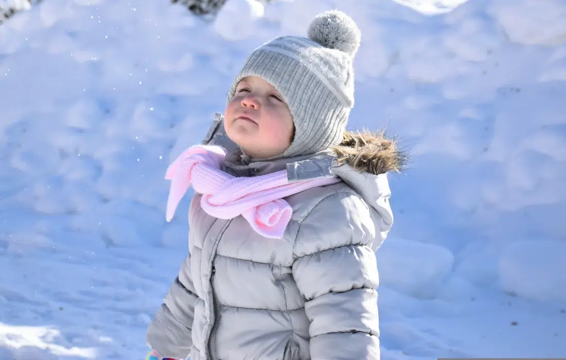 10 златни правила за правилно обличане на бебе през зимата